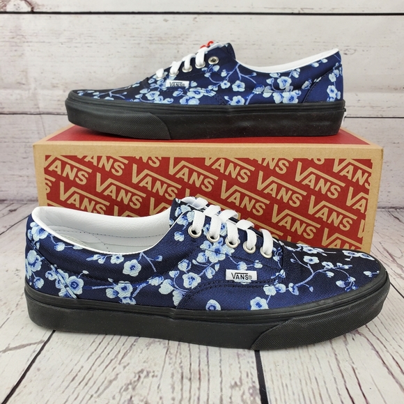 blue black vans